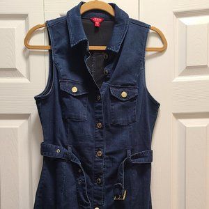 Guess Dark Denim Jean Dress